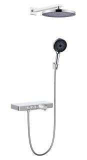 Душевой комплект Berges Morans 075003 с термостатом и изливом хром